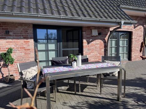 Blick auf die Terrasse