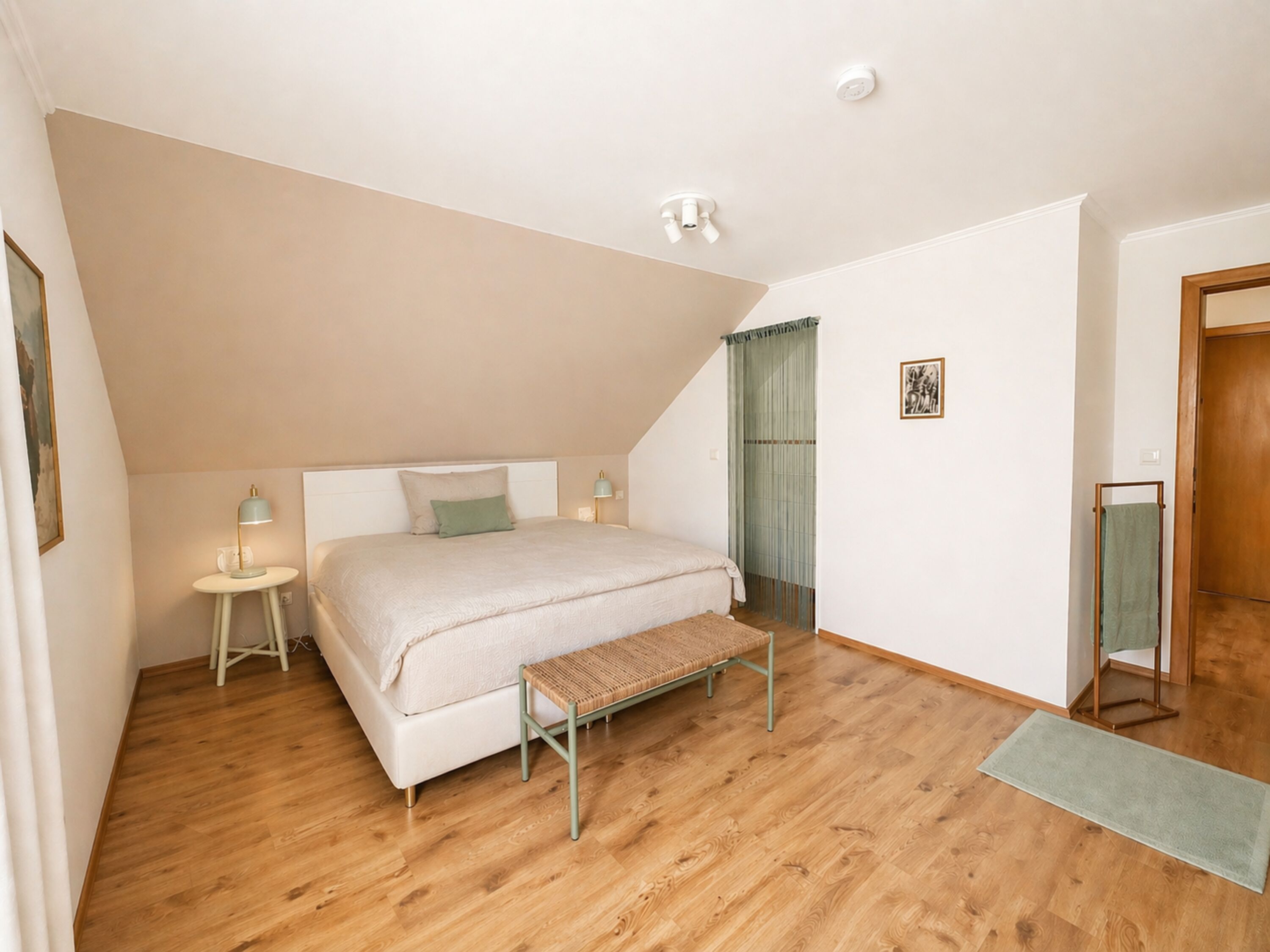 Schlafzimmer Nr. 1 (OG) mit Bad en Suite