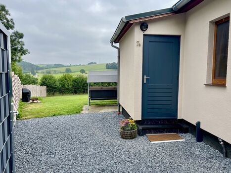 Eingang zum Landhaus Waidblick 2025