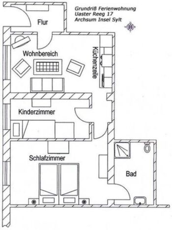Grundriß Wohnung Schwalbe