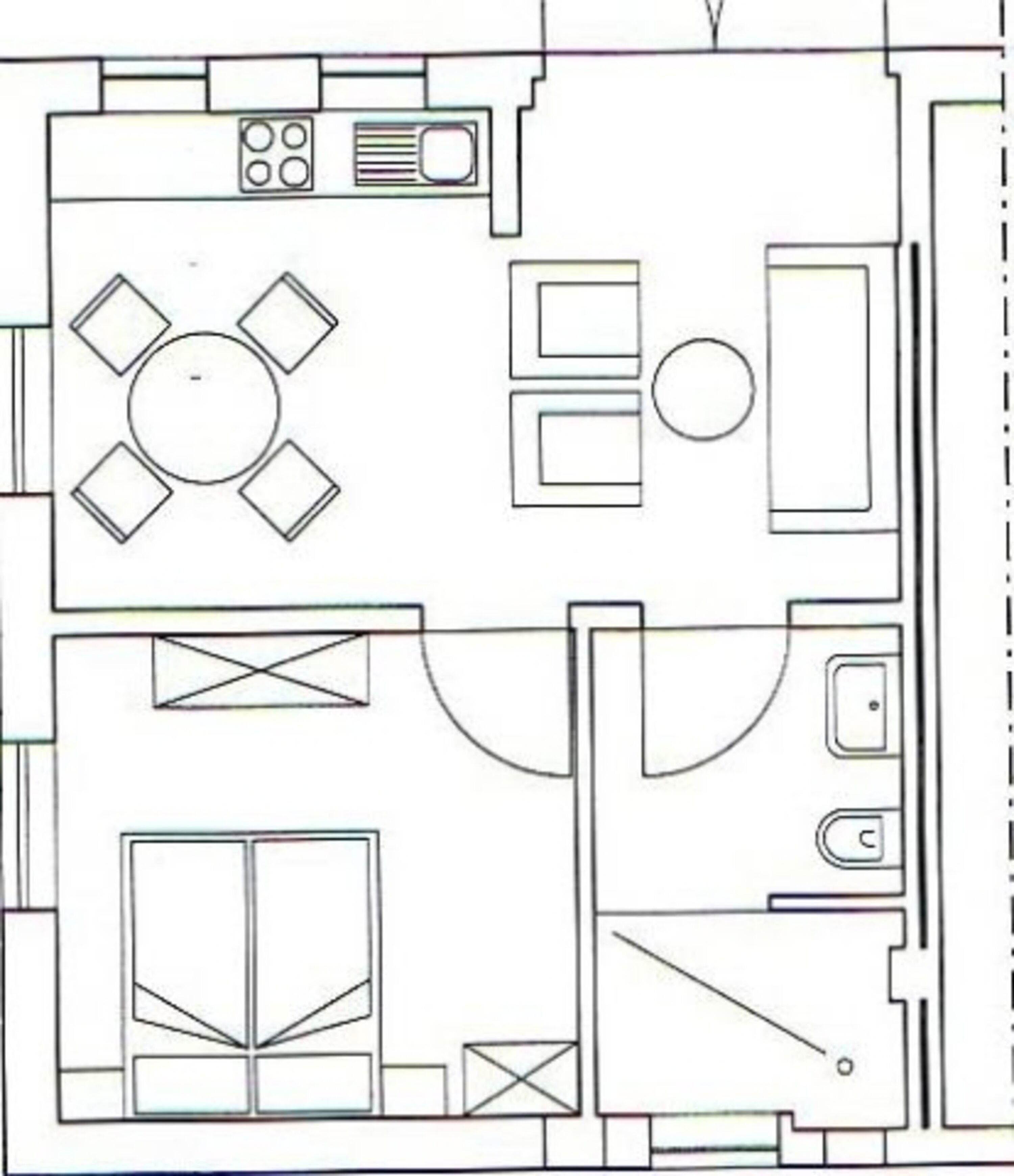 Grundriß Wohnung Möwe