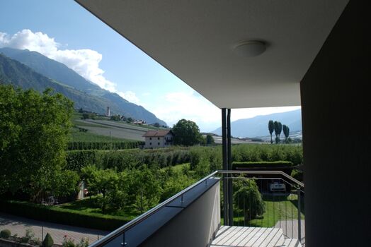 Aussicht Eingang Ferienwohnung