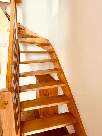Treppe in der Wohnung zum 2. OG