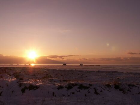 Winter in Sankt Peter-Ording 