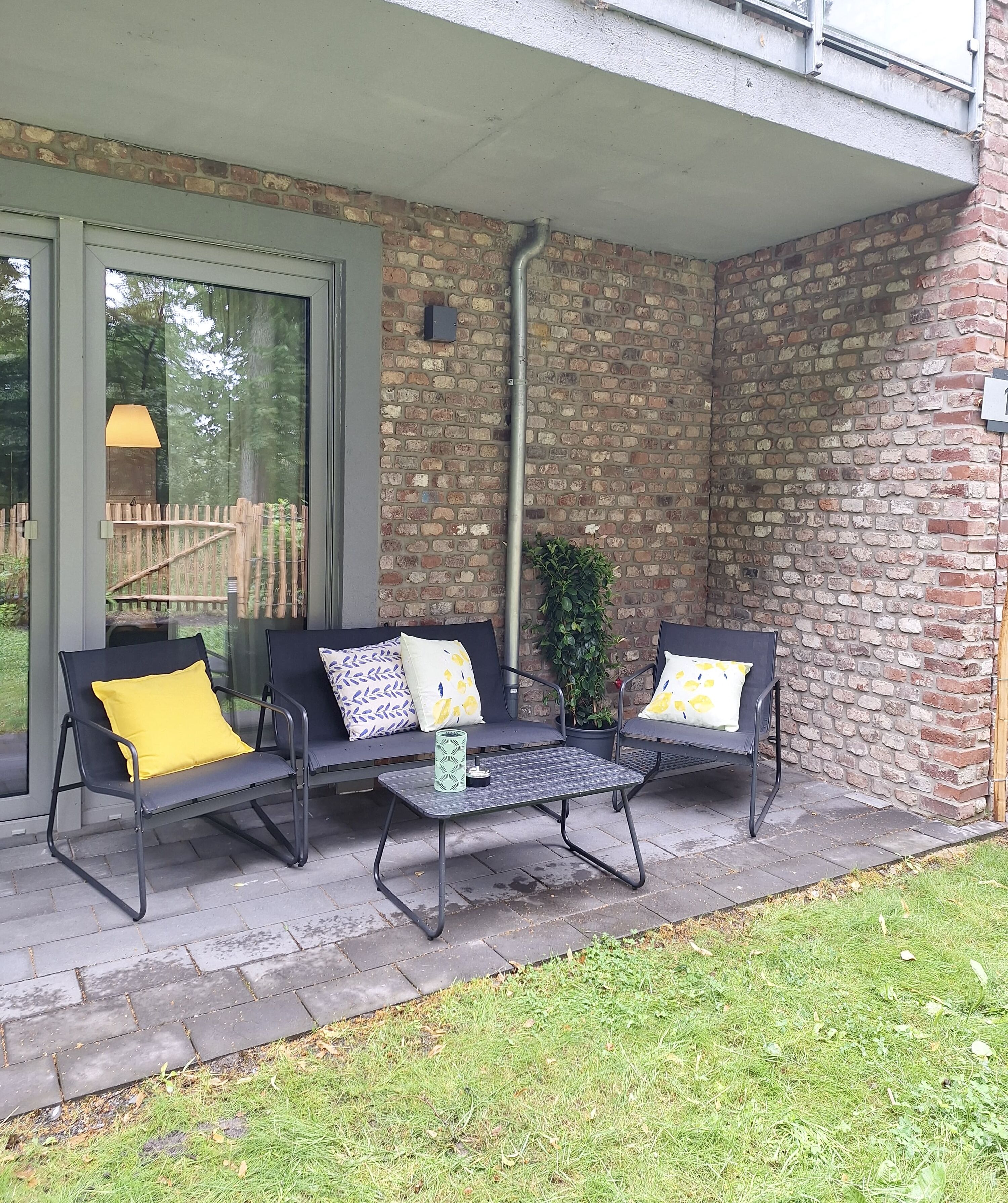 Sitzbereich im Garten