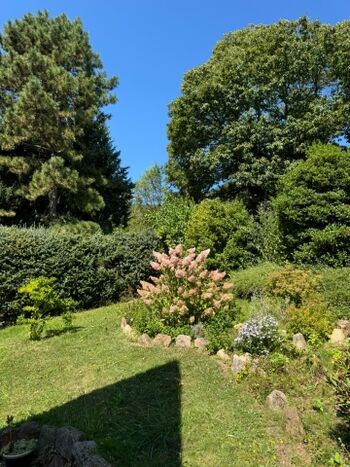 Der sinnige Garten lädt zum verweilen ein