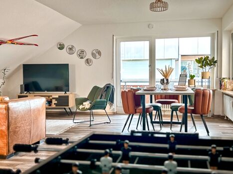 Großzügiger und moderner Wohnbereich