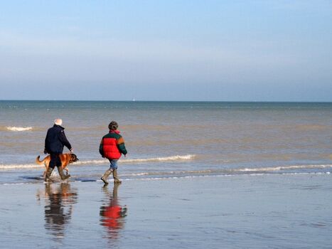 Endlose Spaziergänge am Strand