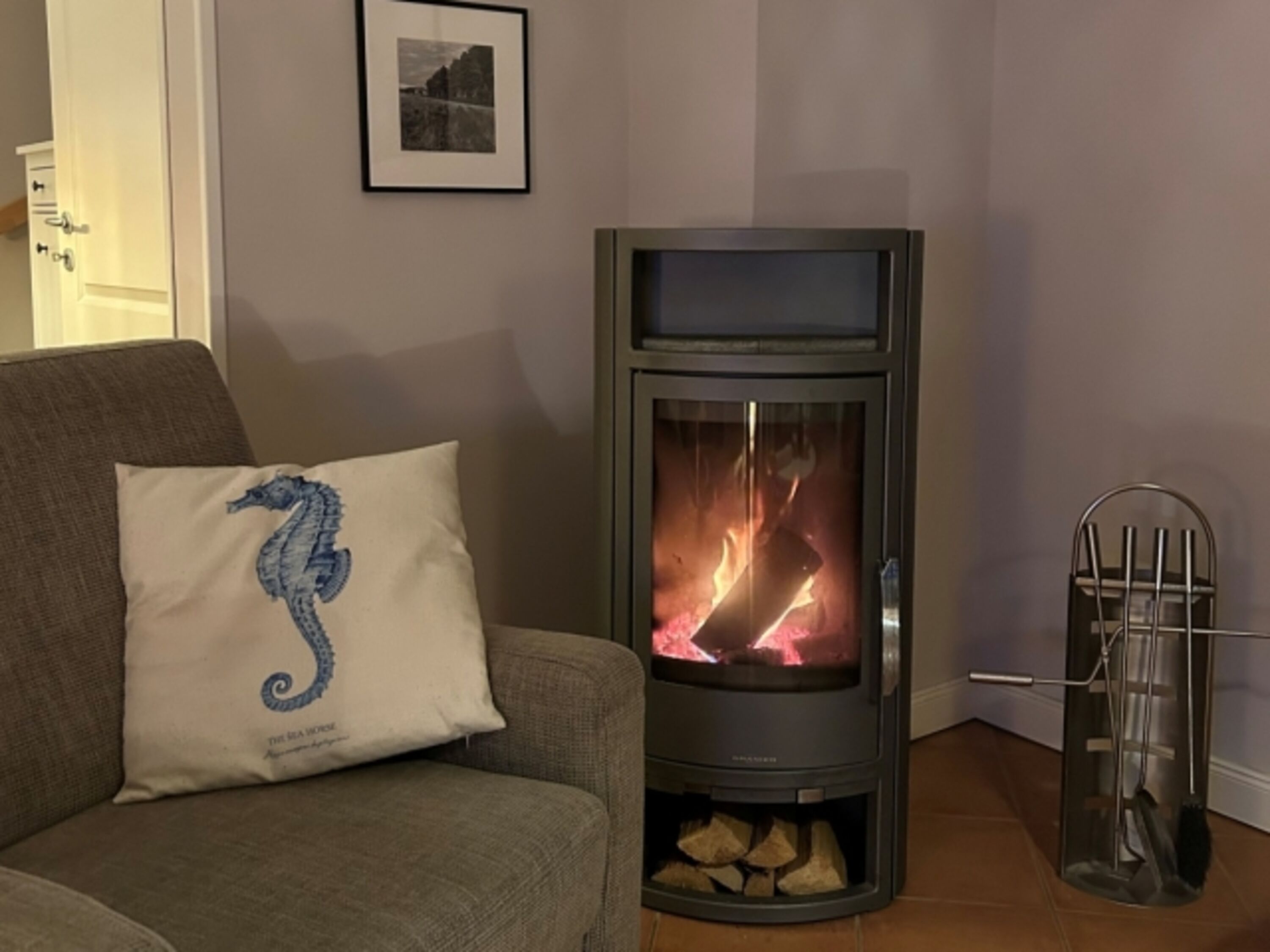 Kamin für einen gemütlichen Abend