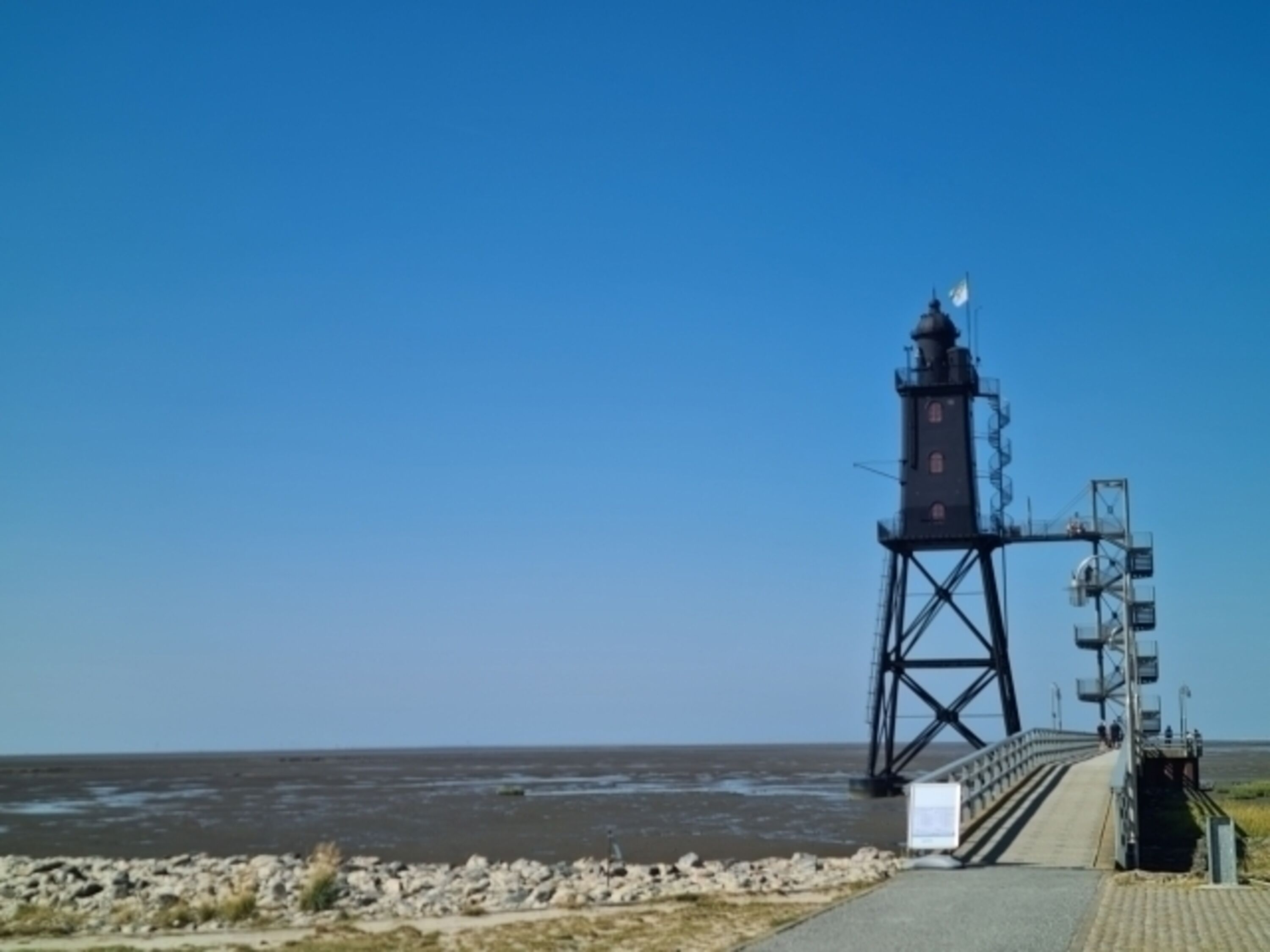 Leuchtturm Obereversand in Dorum-Neufeld