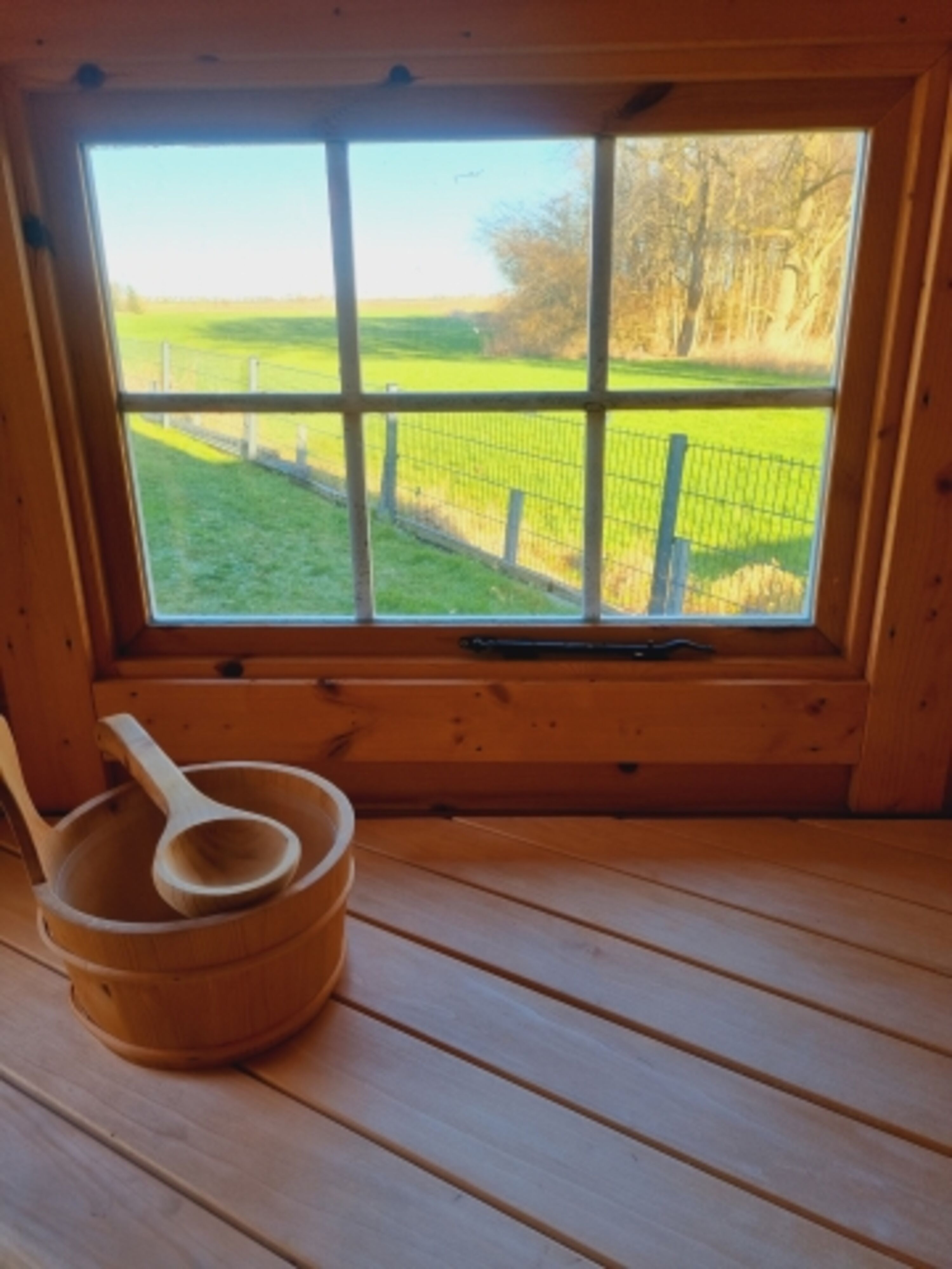 Ihr Blick aus der Saunakota