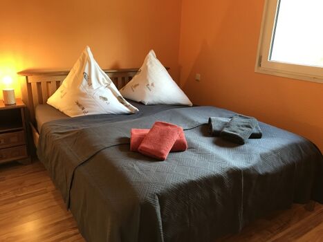 Schlafzimmer mit Dopelbett