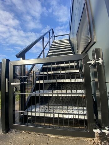 Alleinstellungsmerkmal: Treppenabsicherungen aussen und innen