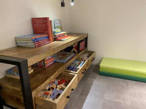 Spielecke im oberen Zimmer