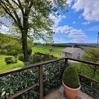 Blick von der Terrasse 