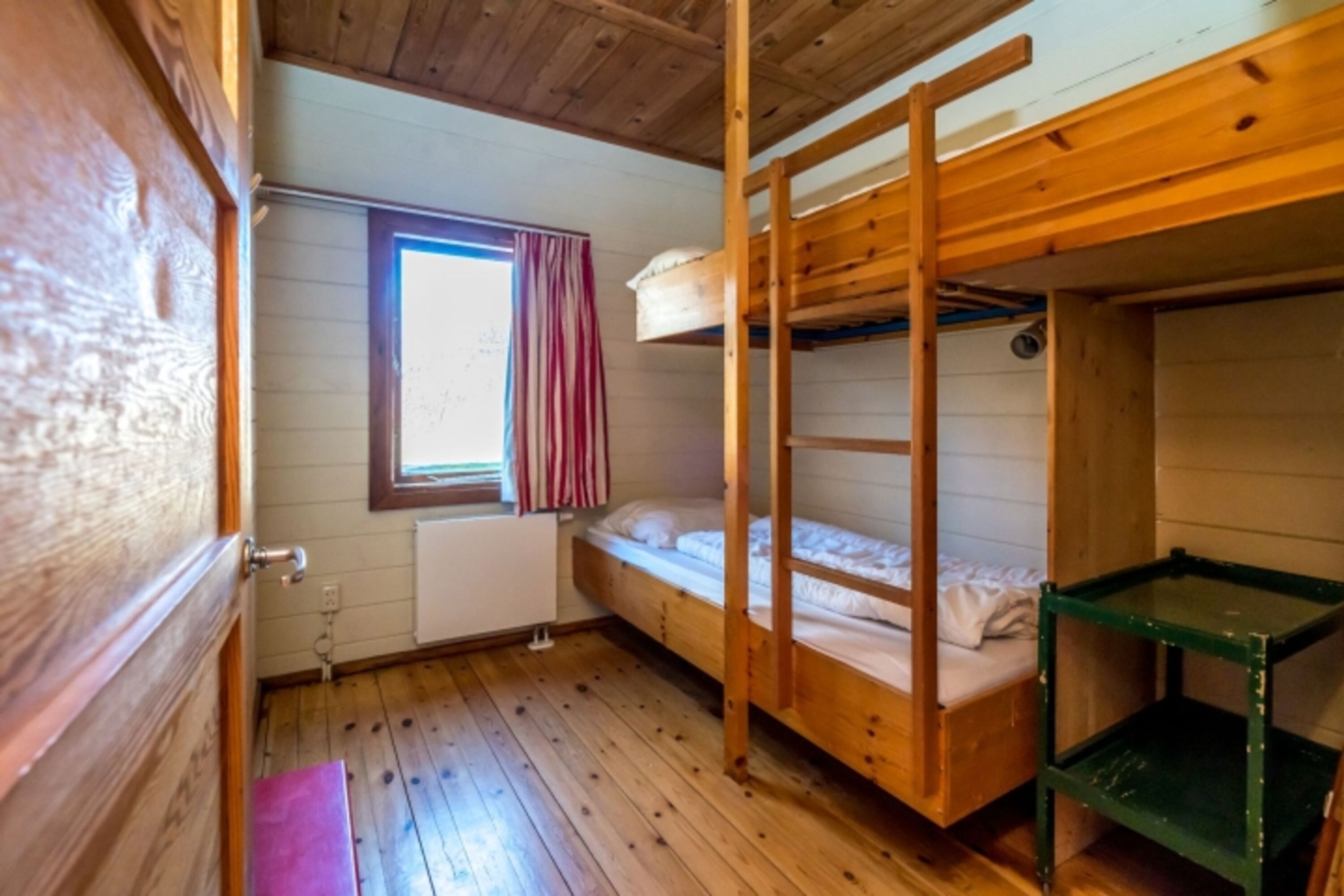 Das Schlafzimmer mit Etagenbett