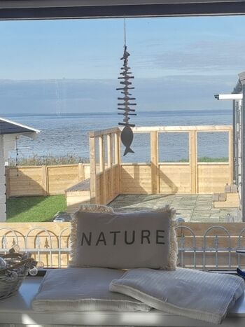 Ausblick vom Wohnzimmer 