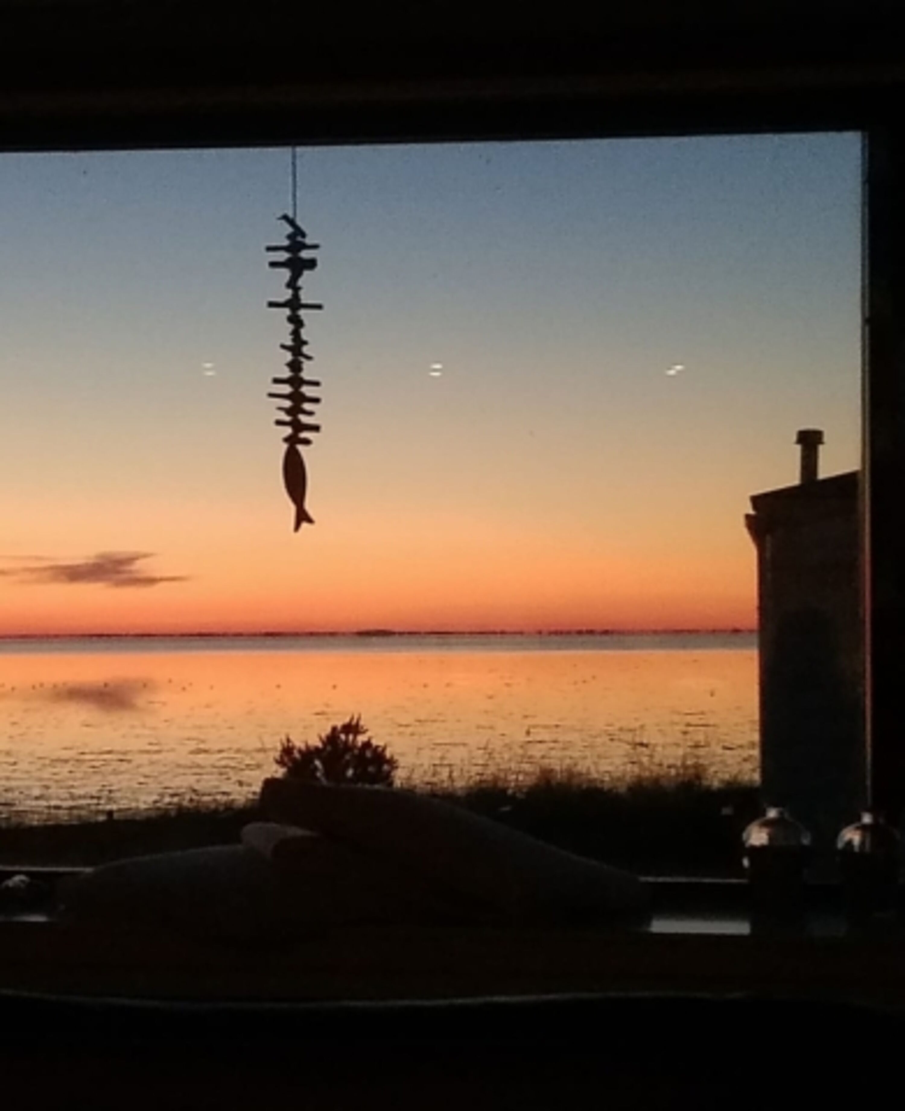 Sonnenuntergänge direkt vom Wohn-Esszimmer zu sehen
