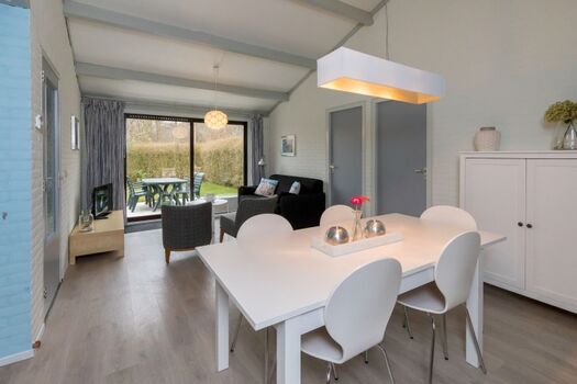 Das gemütlich eingerichtete Wohnzimmer