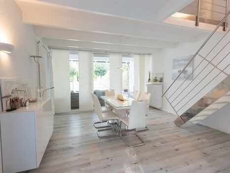 Aufgang zur ersten Schlafempore