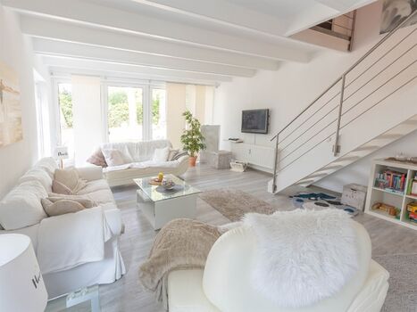 Aufgang zur zweiten Schlafempore