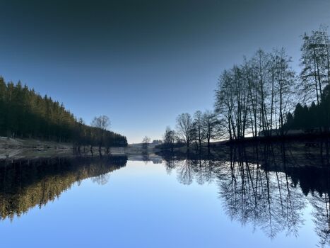 Der Öfinger See, ca. 4 km entfernt