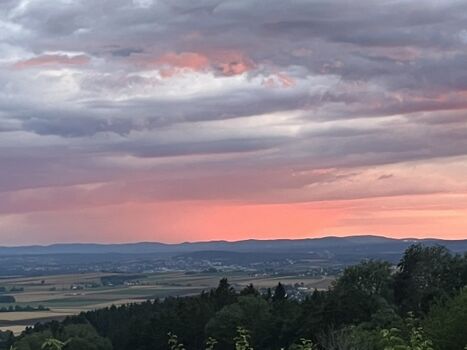 Genießen Sie die Aussicht, direkt von der Terrasse aus 