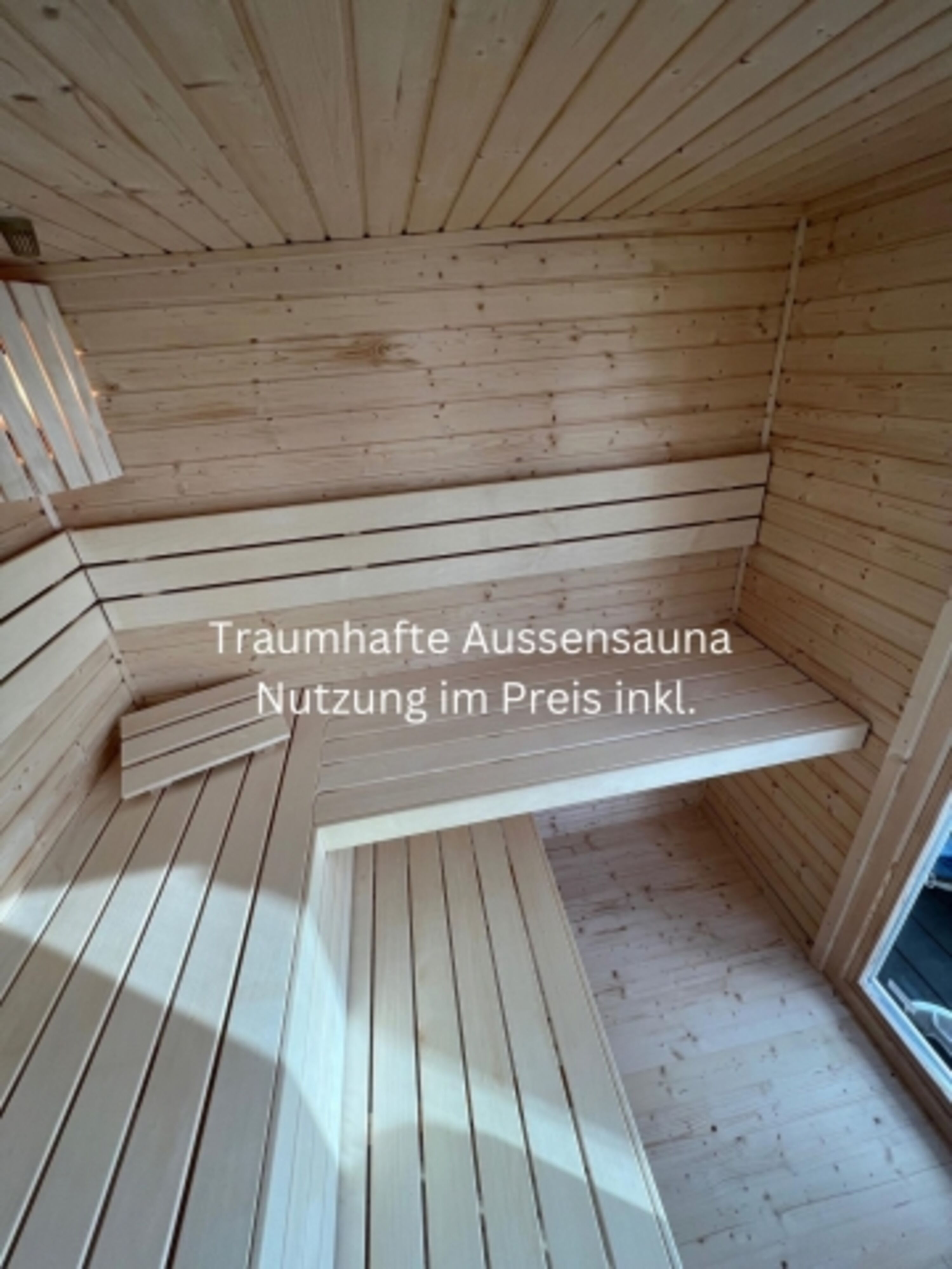 Außen Sauna 