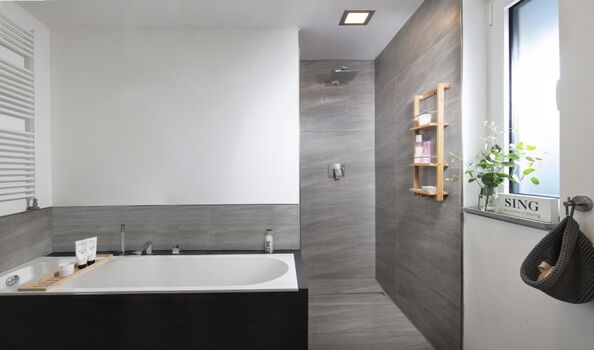 Badezimmer in Erdgeschoss