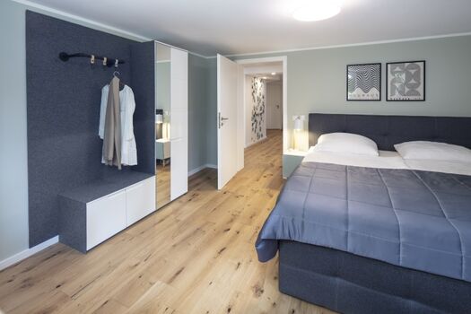 Schlafzimmer im Souterrain