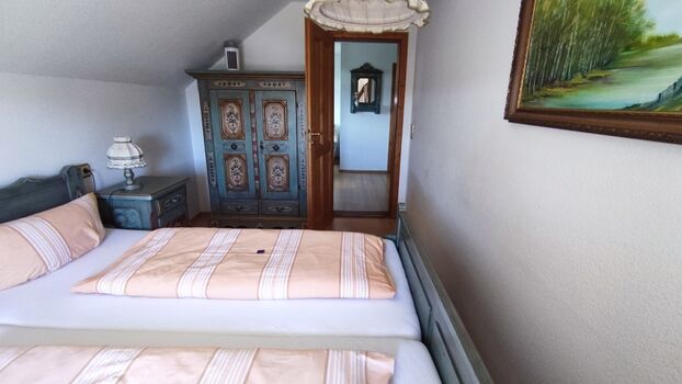 Doppelzimmer 4 Schlafbereich