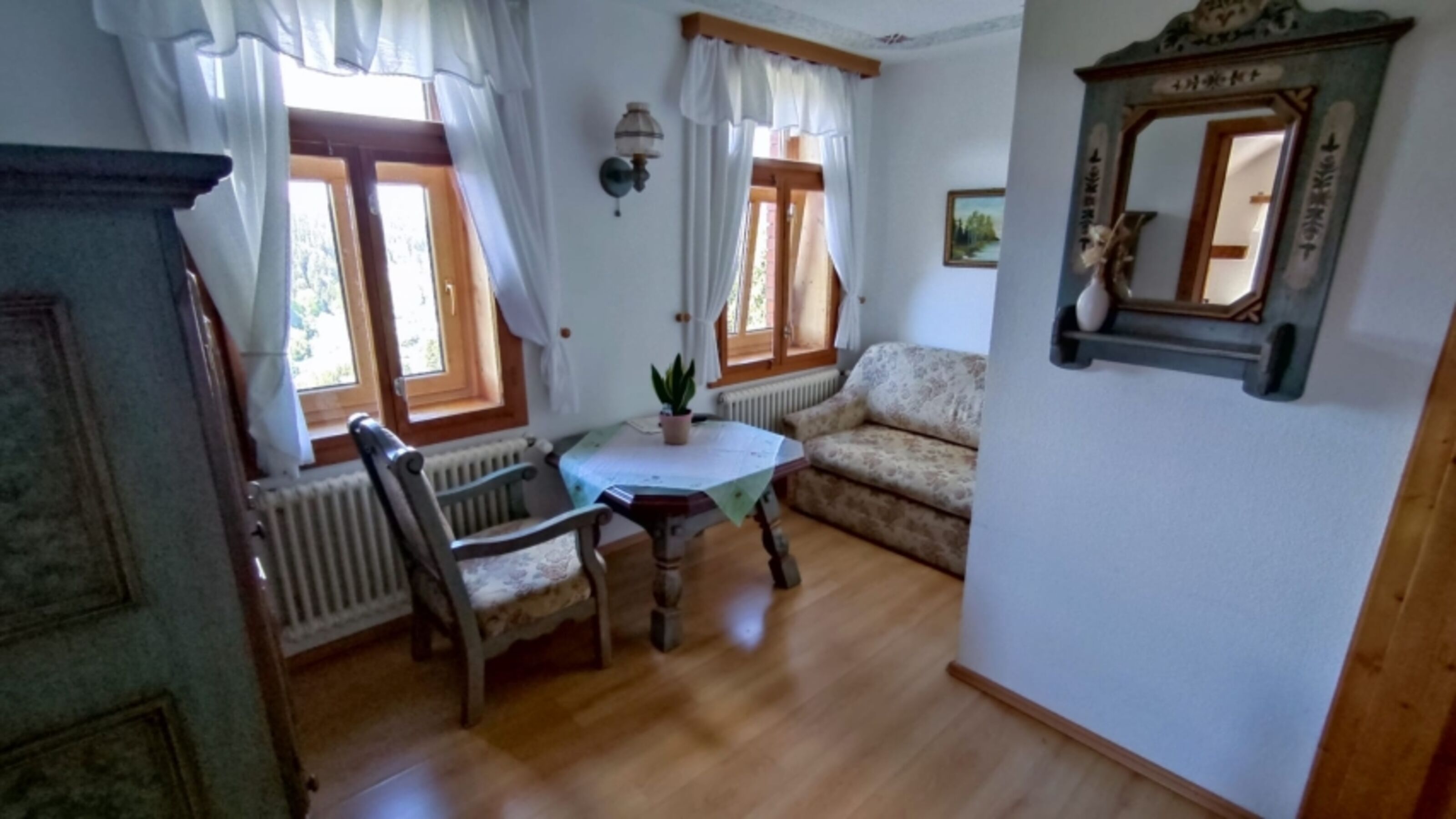 Doppelzimmer 4 Schlafbereich