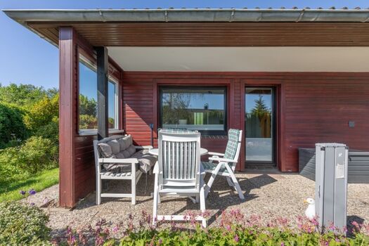 Die Terrasse zum Sonnen 