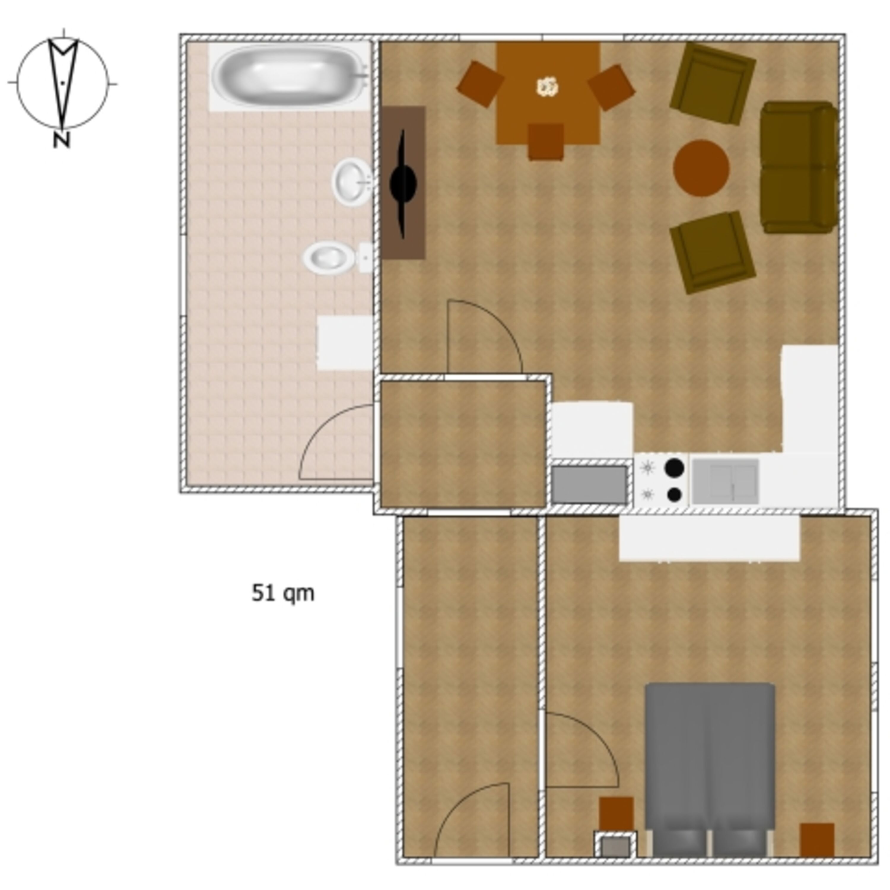 Grundriss Fewo