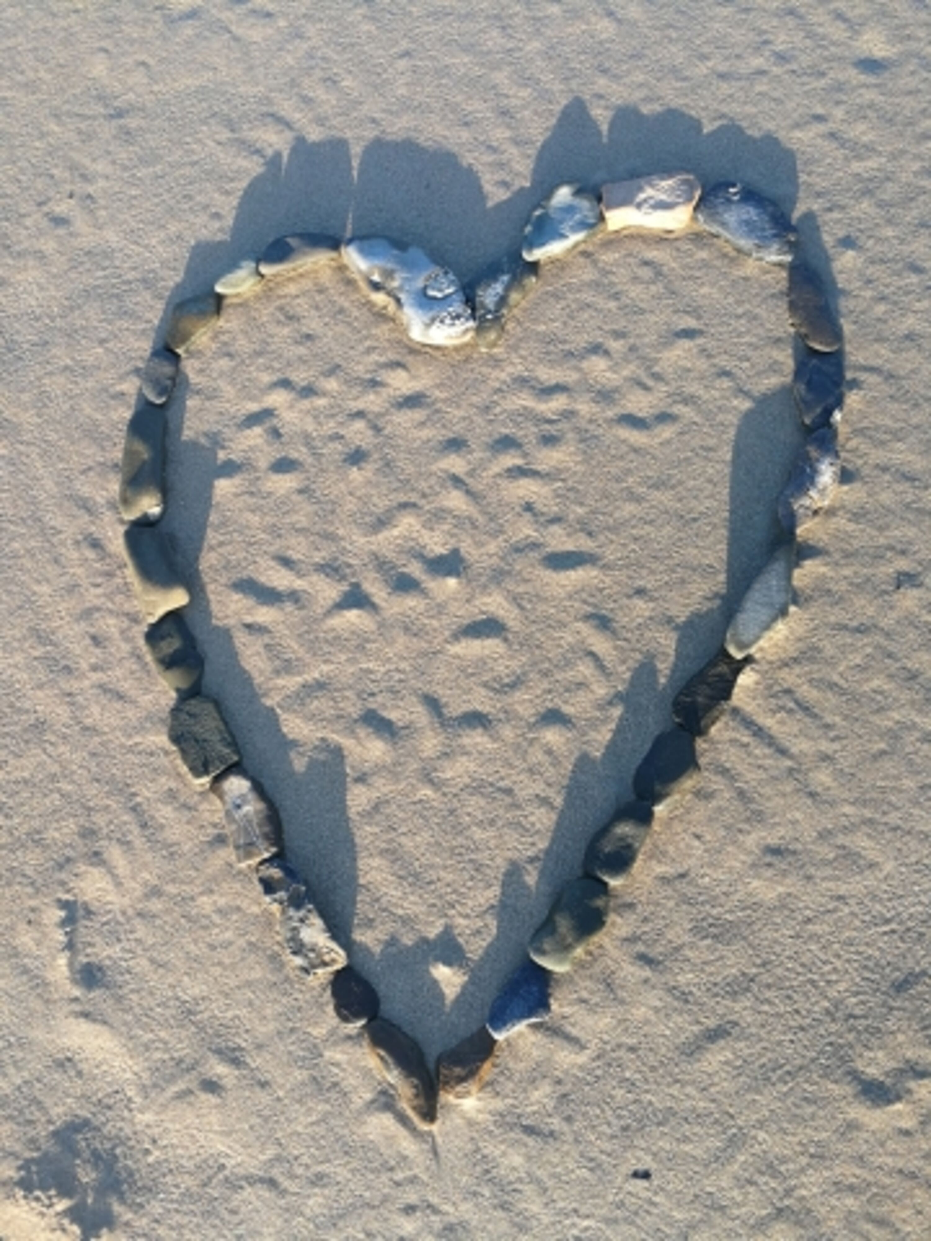 Romantik am Sandstrand