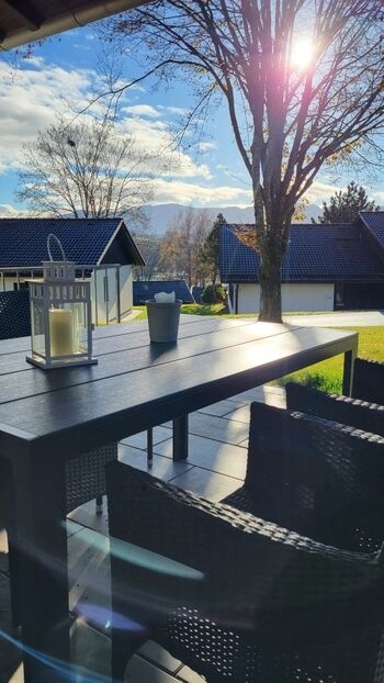 Morgenstimmung auf der Terrasse