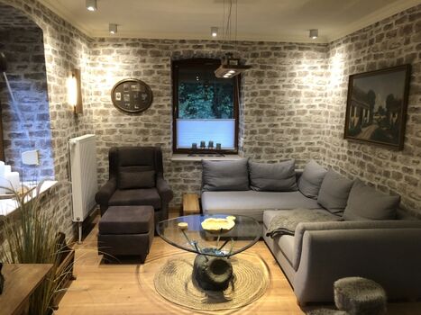 Wohnbereich mit Schlafcoach für 2 Personen