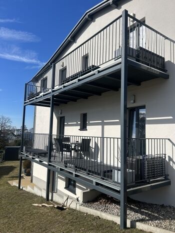 großzügiger Balkon