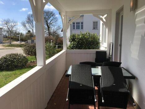 großzügiger Balkon