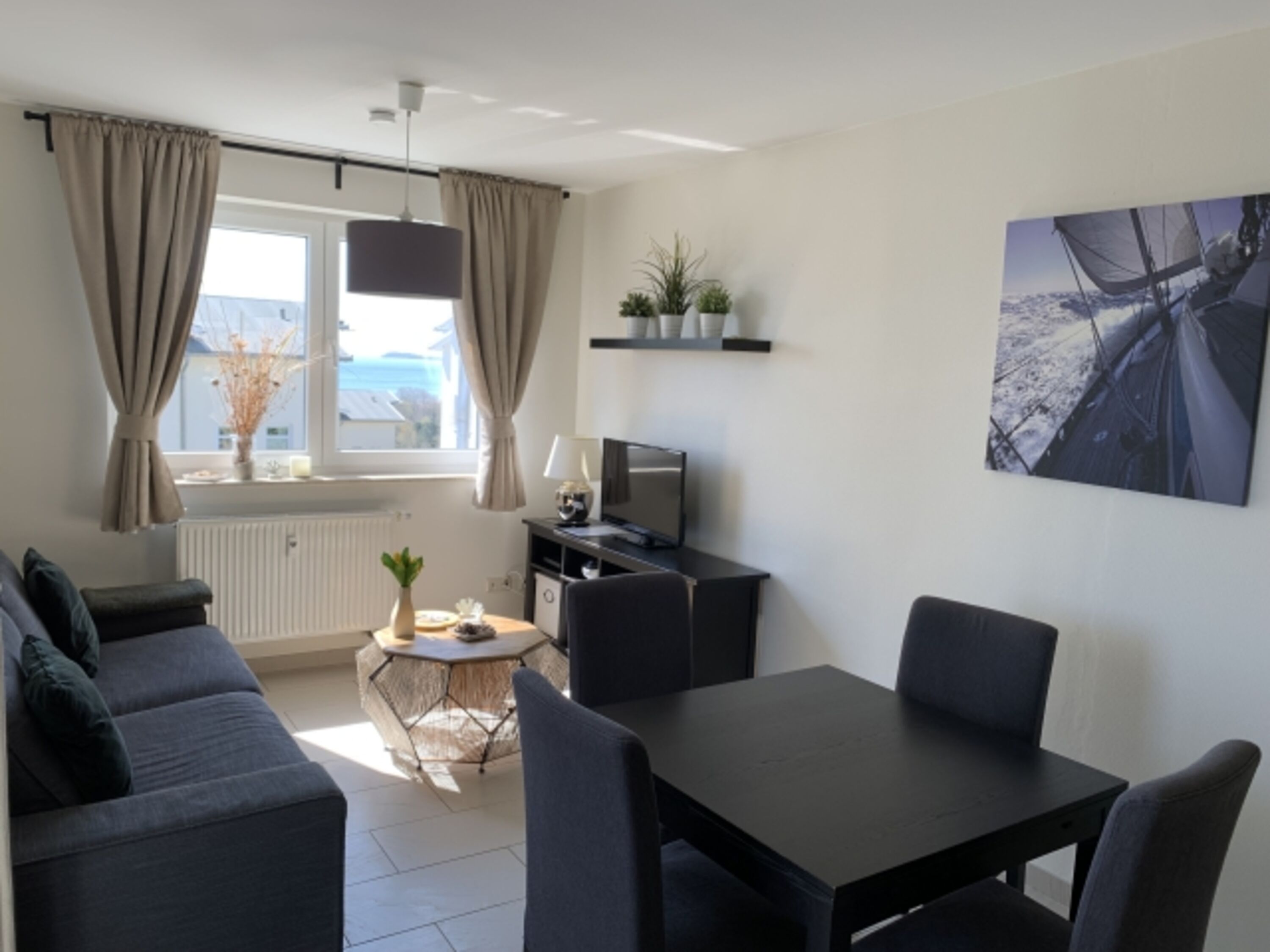 modernes - helles - Wohnzimmer