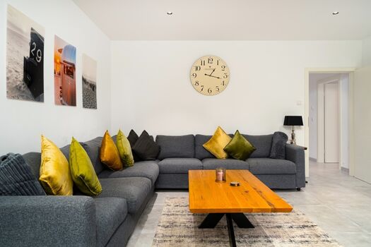 gemütliches Ecksofa