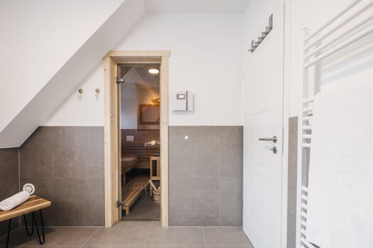 Haus Sanderling Bad OG mit Sauna