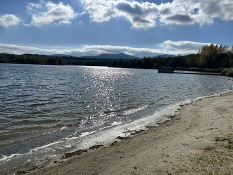 Öffentlicher Badestrand des Olbersdorfer See - 2000 m