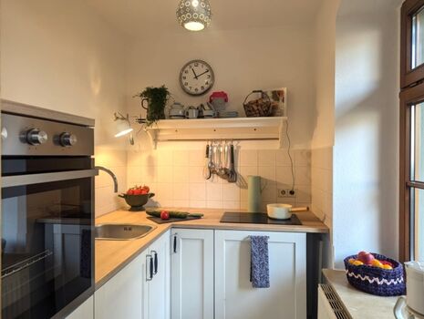 Die neue Küche mit guter Ausstattung