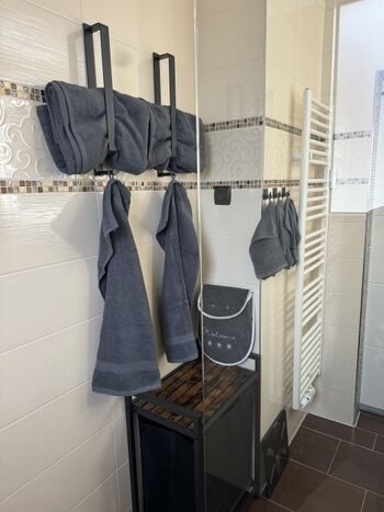 Badezimmer ebenerdige Dusche 