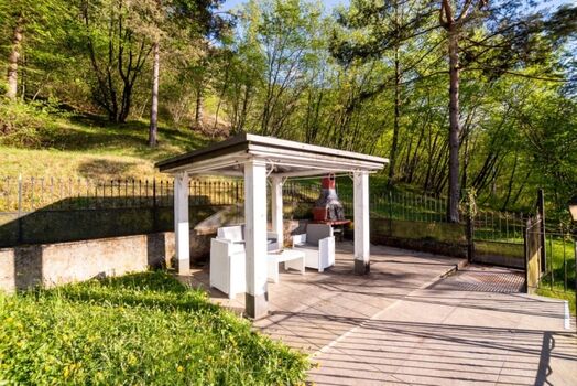 Grillmöglichkeit auf dem Grundstück