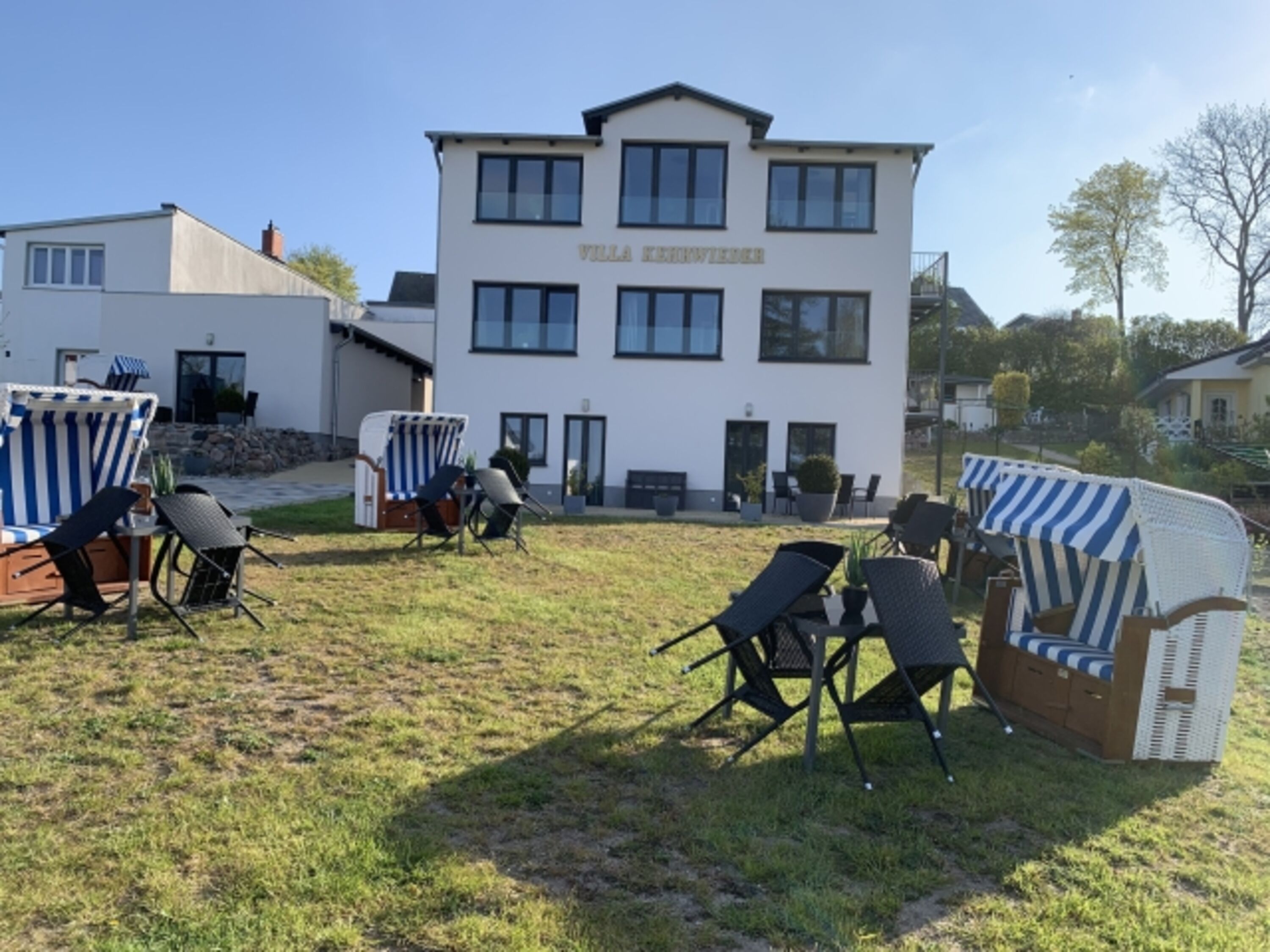 Villa Kehrwieder - Fewo - Terrasse - hundefreundlich 