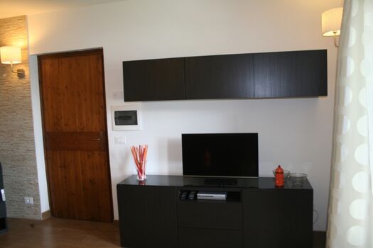 SAT-TV  im Wohnzimmer