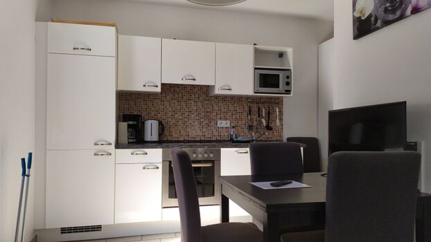 Blick in das Wohnzimmer