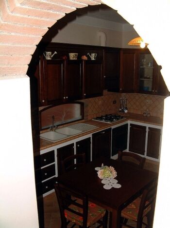 Rustikale toskanische Küche